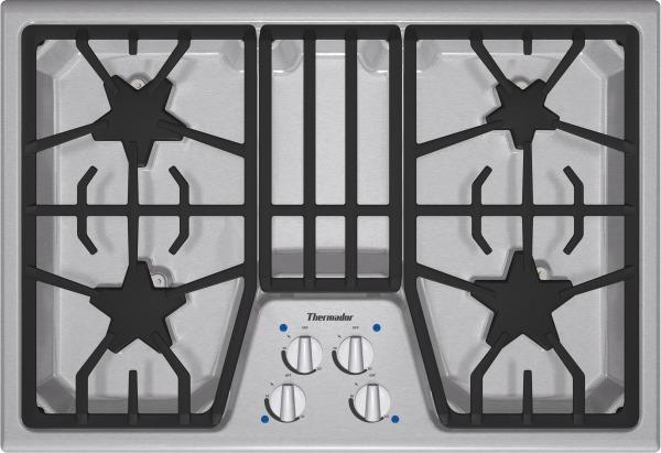 Thermador 30" Masterpiece® Series 4 Burner Gas Cooktop with Star